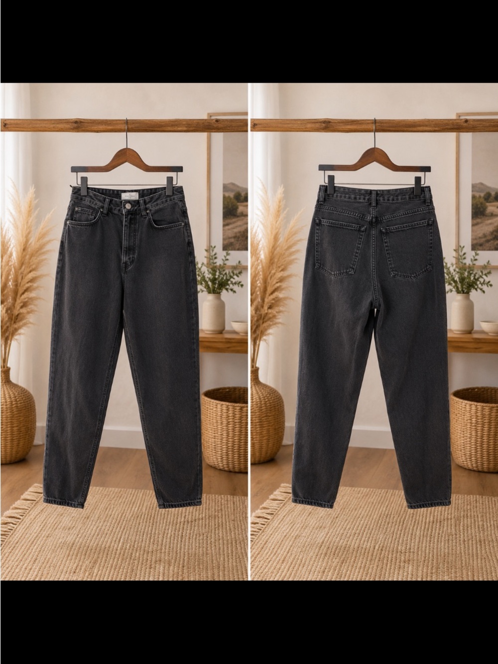 Everlane Black Straight-Leg Women's Jeans